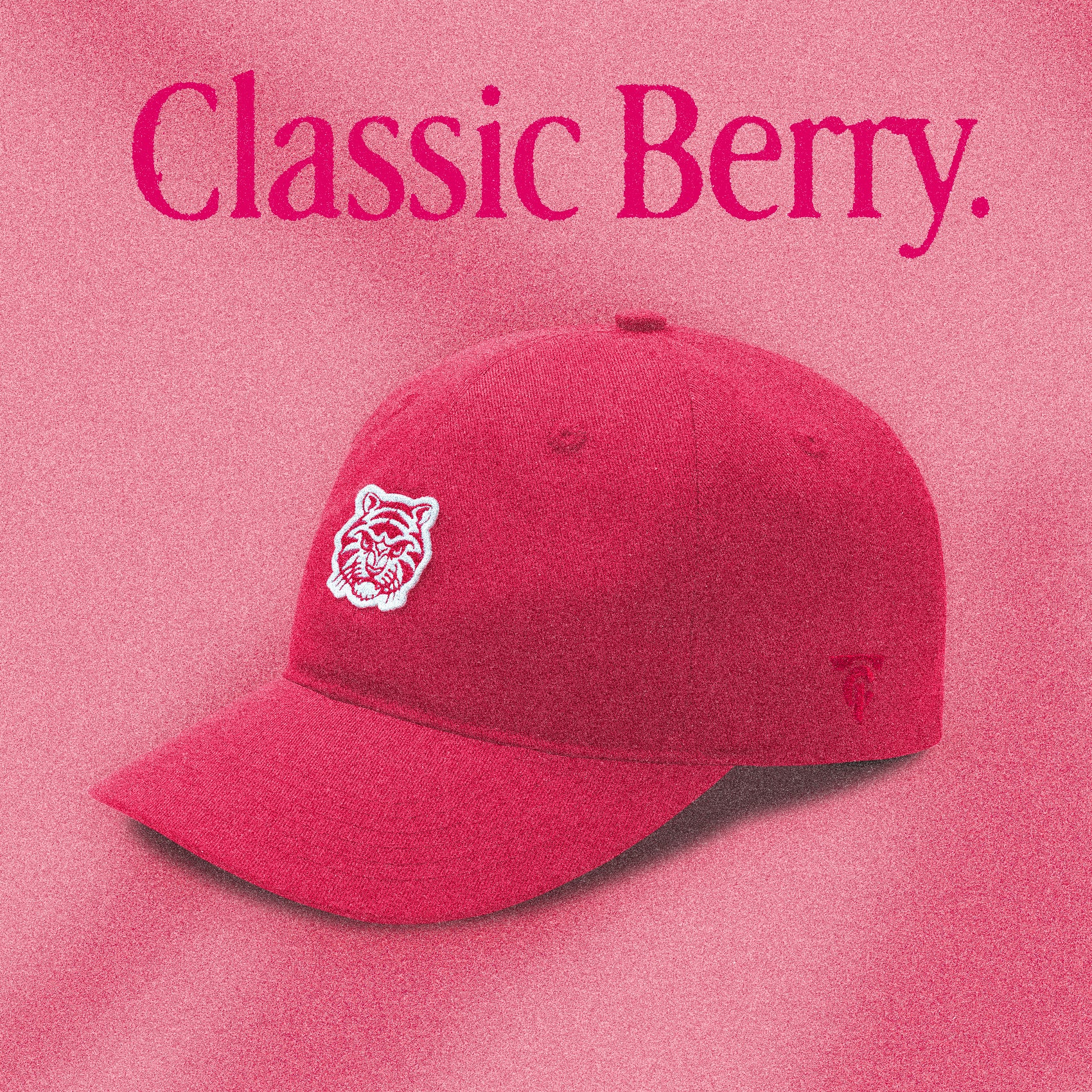Classic Berry Tiger Strapback