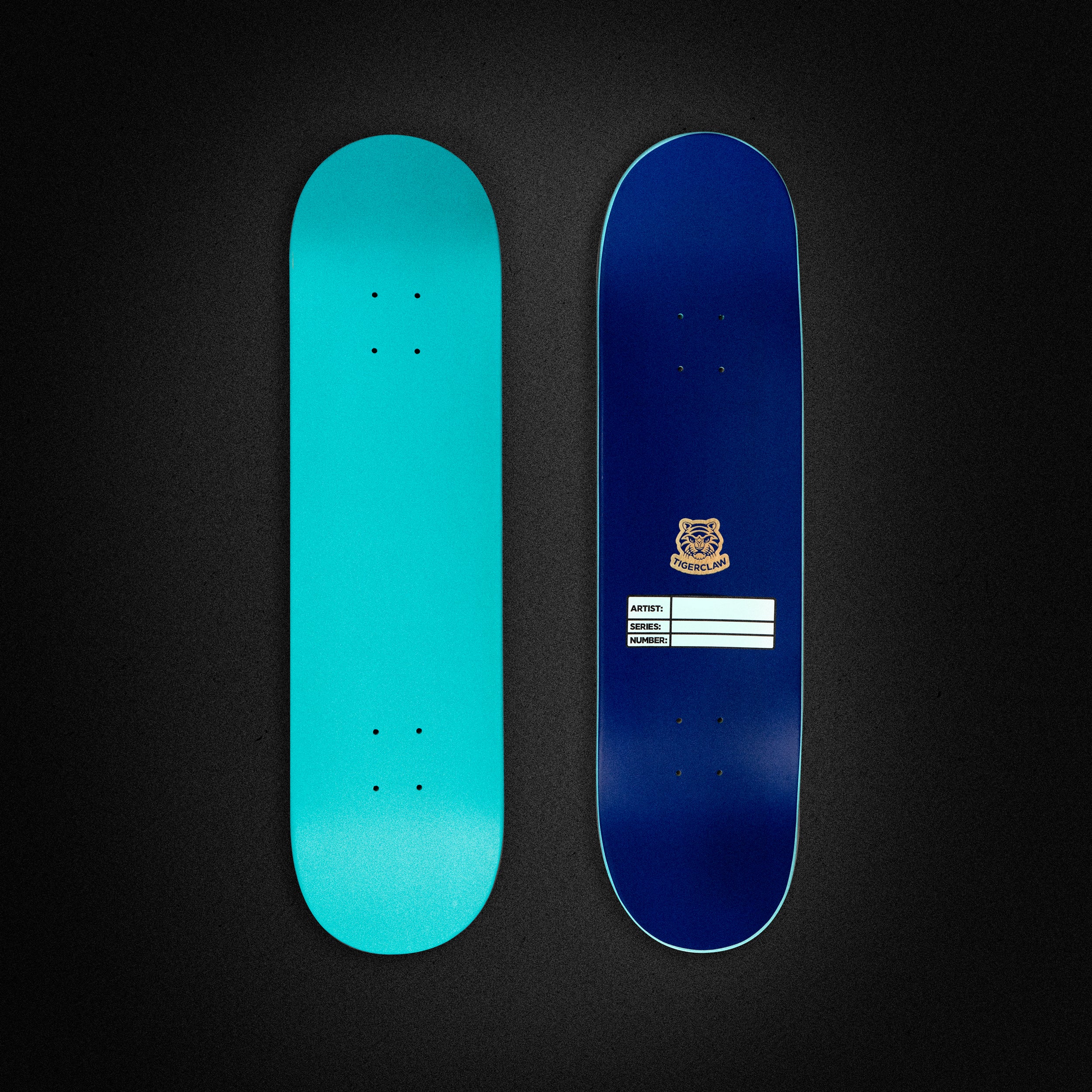 Steffany Blue Skateboard deck