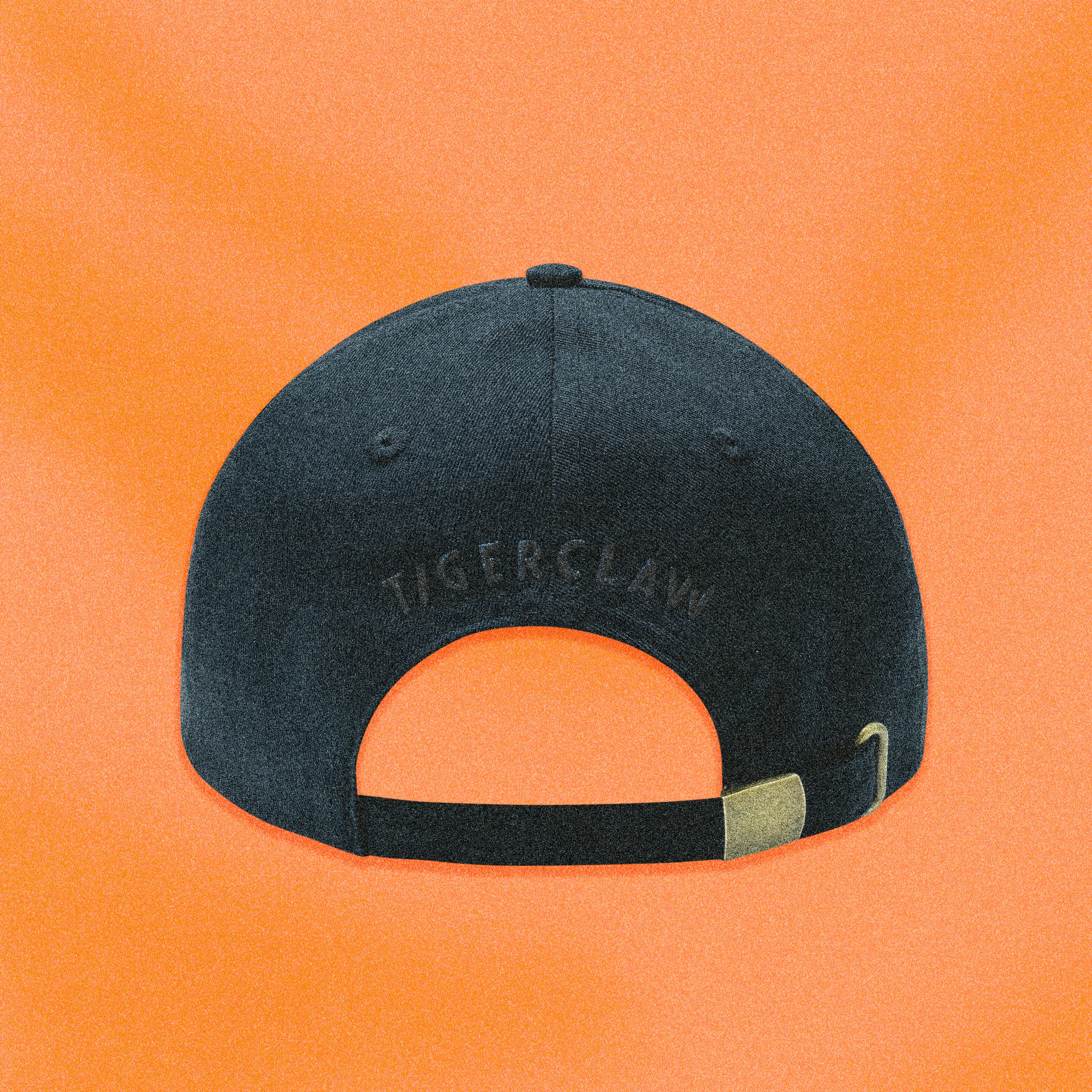 Classic Black Tiger Strapback
