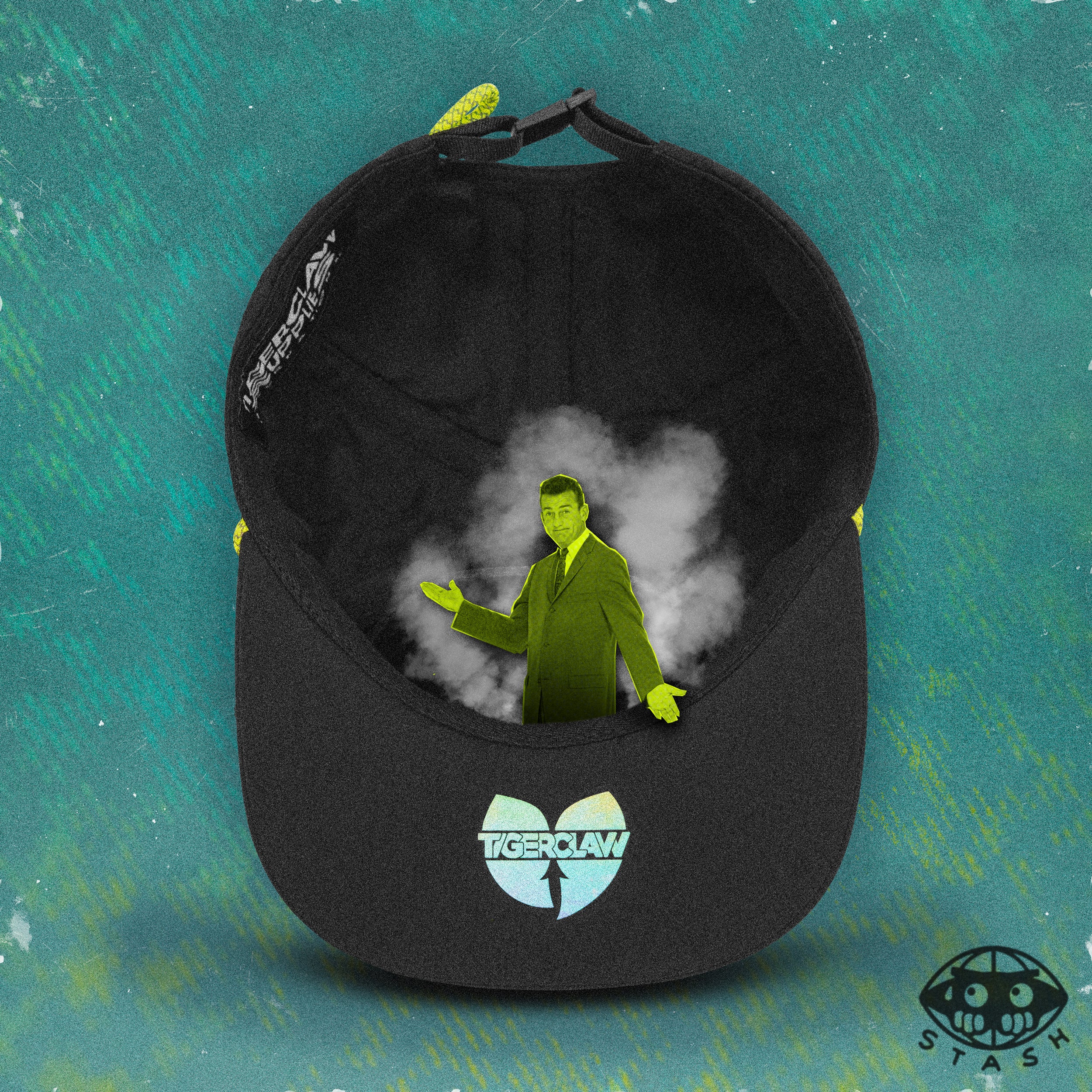 Black Electric Strapback