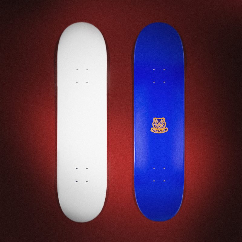 White Skateboard deck - Image 2