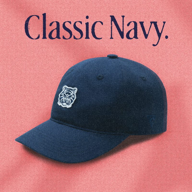 Classic Navy Tiger Strapback