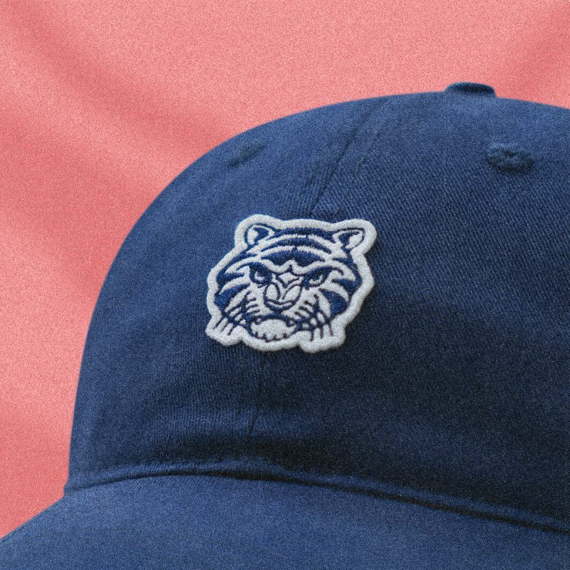 Classic Navy Tiger Strapback - Image 2