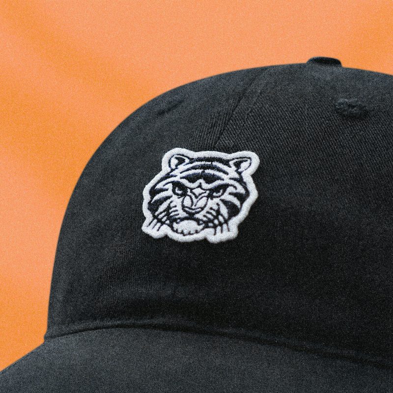 Classic Black Tiger Strapback - Image 2