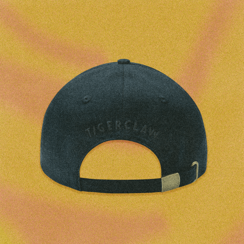 Classic Black Tiger Strapback - Image 3