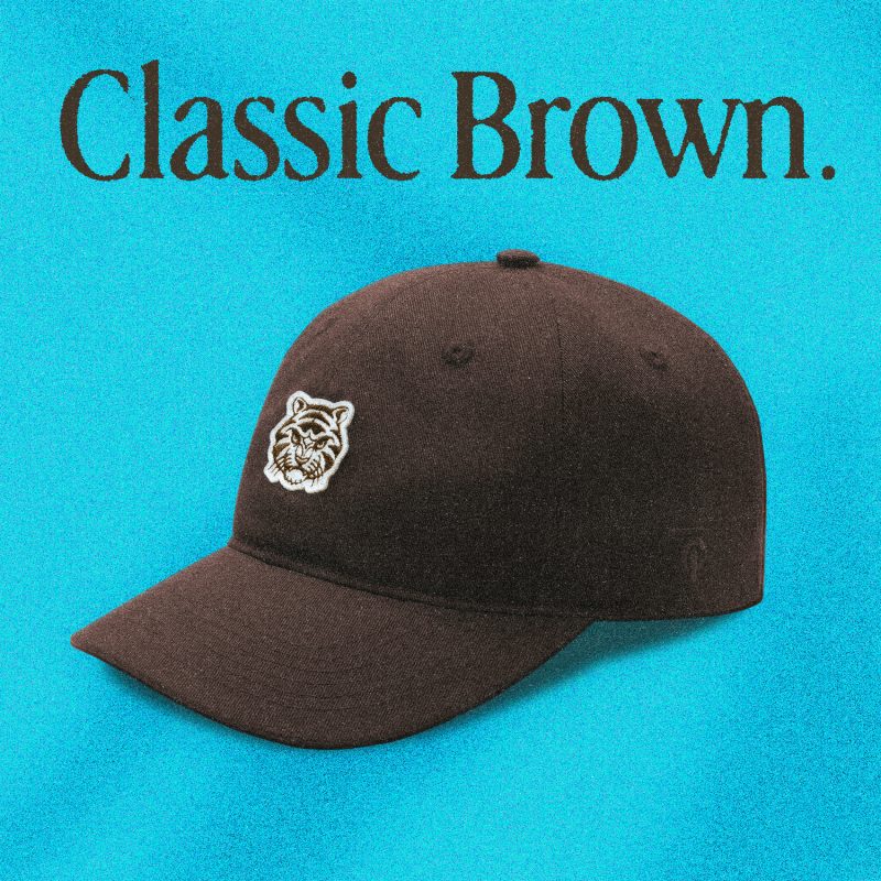 Classic Brown Tiger Strapback